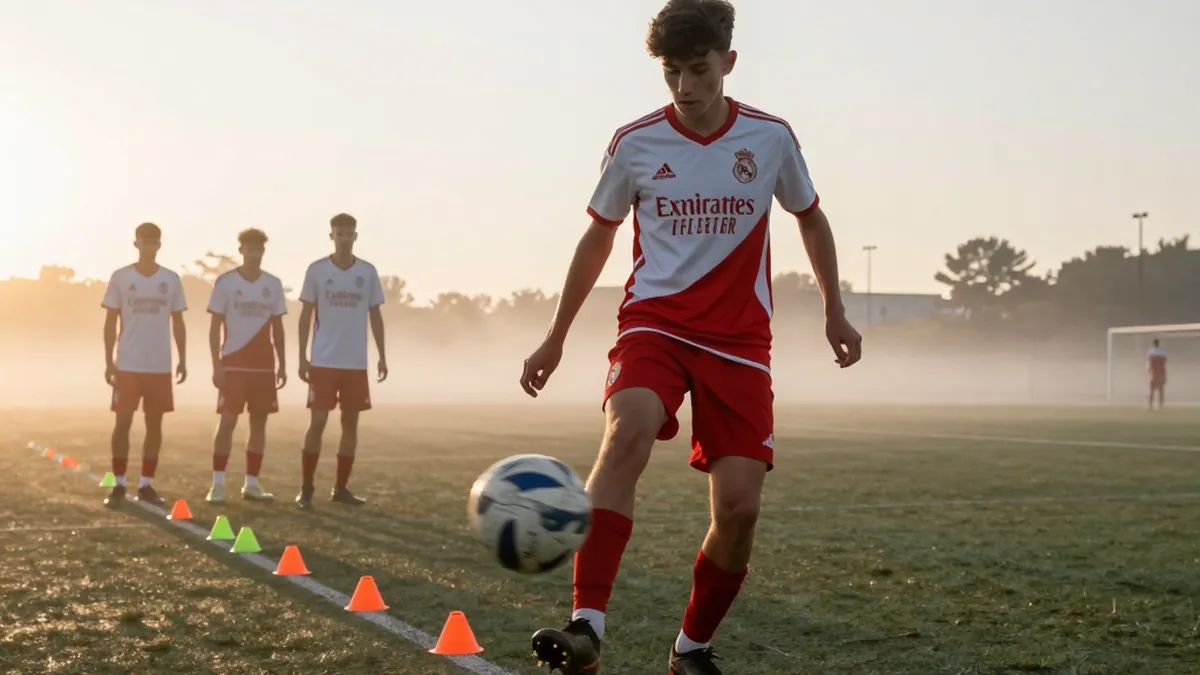 Atletico Madrid promotes football in Extremadura
